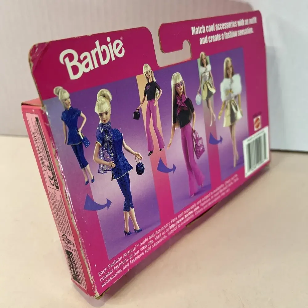 Mattel Barbie 1998 Fashion AVENUE Accessories SET#20963 - NEW IN BOX Shelf-ware